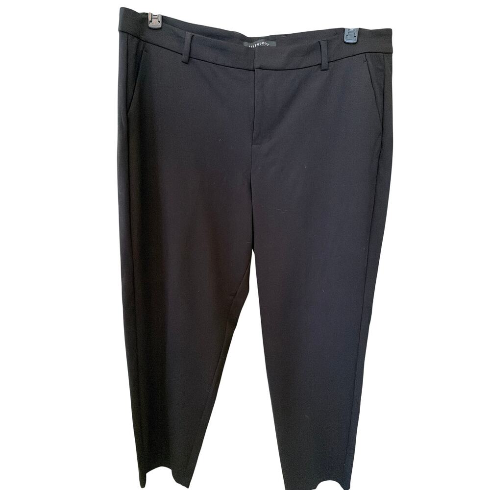 Liverpool Black Dress Pants Women's Plus Size 22W Normcore Minimalist Old Money